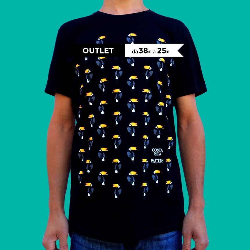 T-SHIRT UOMO COSTA RICA NERO (250241220631)