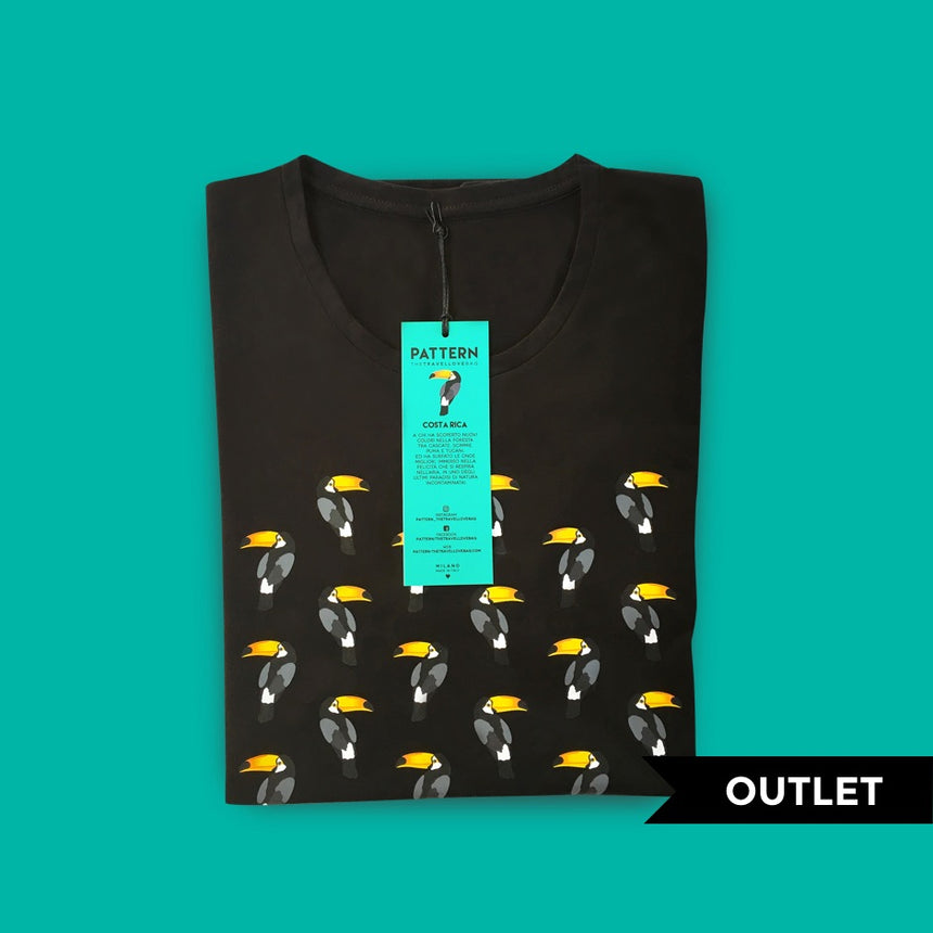 T-SHIRT UOMO COSTA RICA NERO (250241220631)