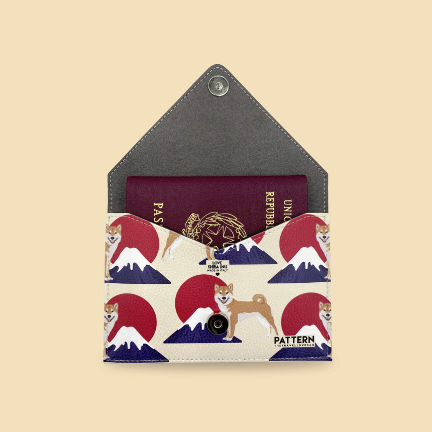 MINI TRAVEL SHIBA INU MONTE FUJI