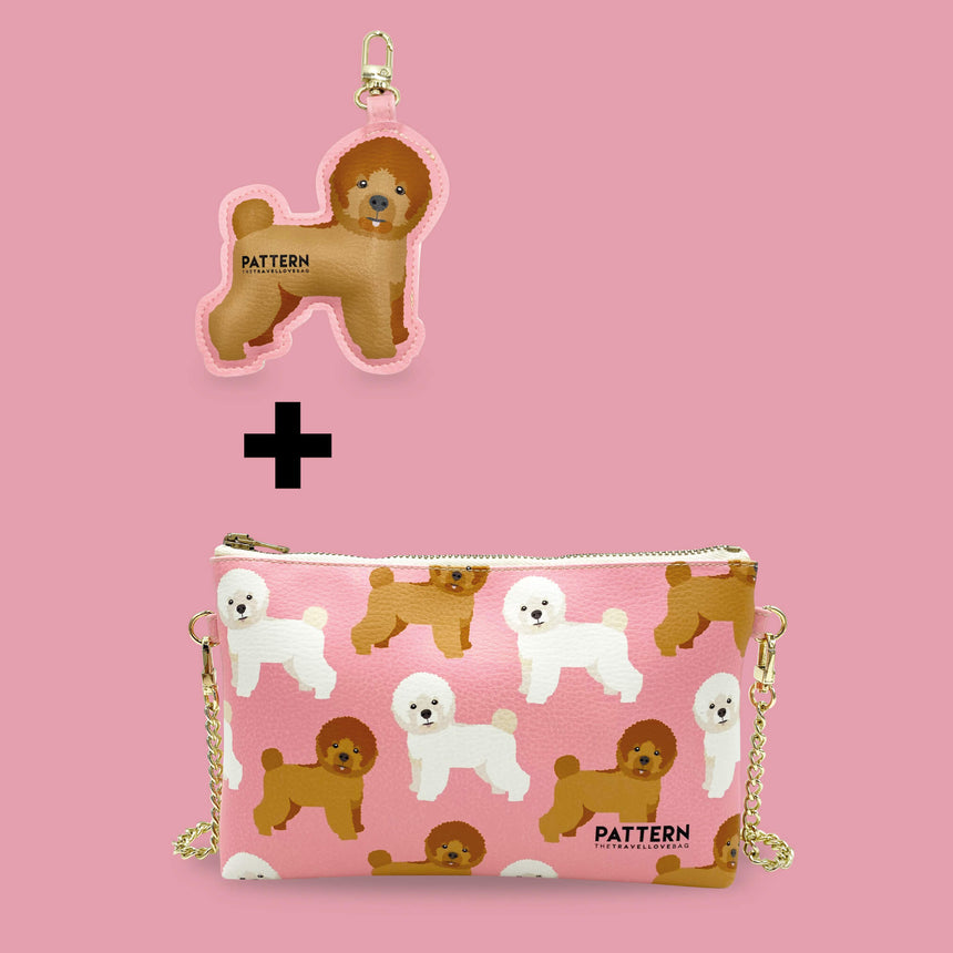 BUNDLE KEY CHARM BARBONCINO ROSA