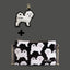 BUNDLE KEY CHARM MALTESE NERO
