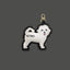 BUNDLE KEY CHARM MALTESE NERO