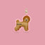 BUNDLE KEY CHARM BARBONCINO ROSA