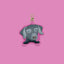 KEY CHARM EEIMARANE FUCSIA
