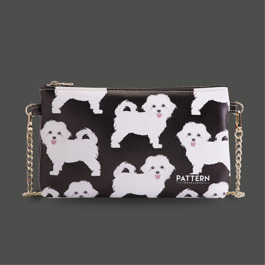 BUNDLE KEY CHARM MALTESE NERO