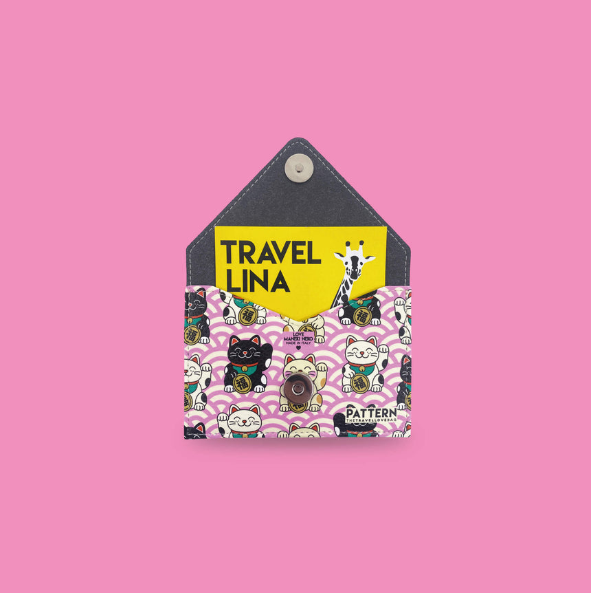 TRAVELLINA MANEKI NEKO - Porta Carte